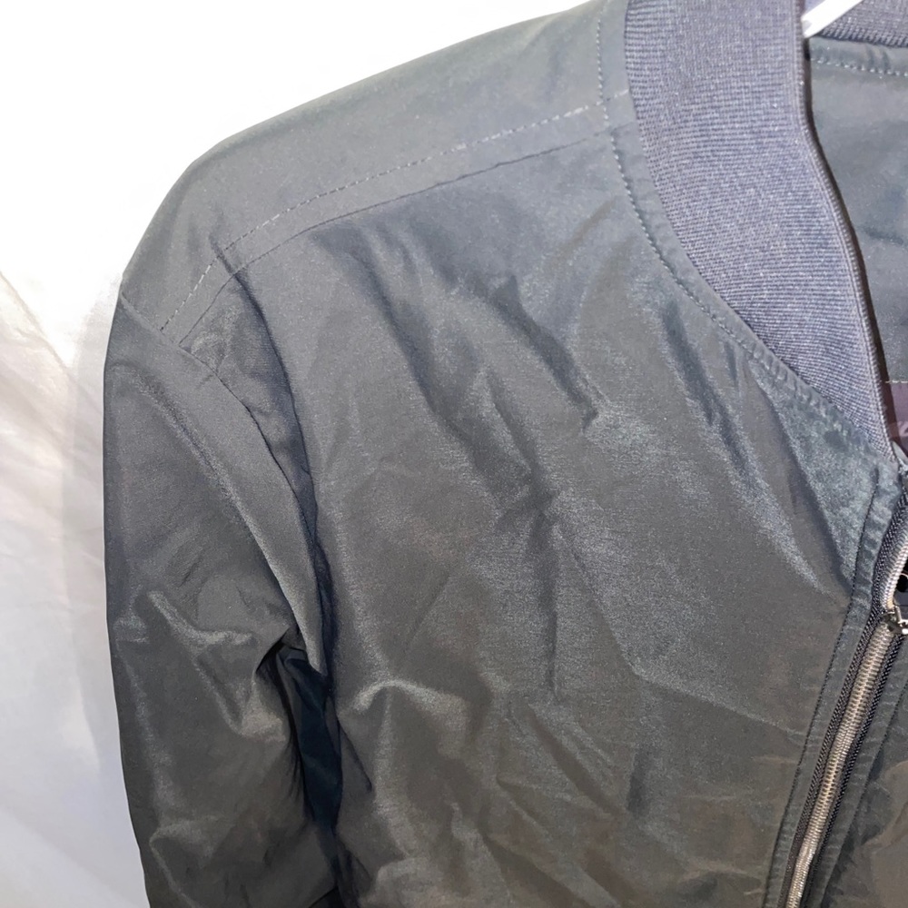 Hyden Yoo Jacket Men Medium Black Zip Front Long Sleeve Windbreaker Med M - Picture 7 of 12